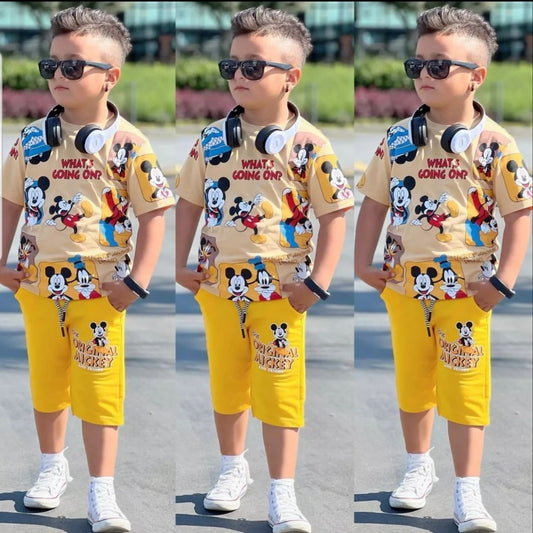 Mickey Mouse style set for boys